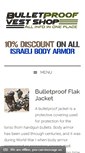 Mobile Screenshot of bulletproofvestshop.com